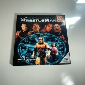 WrestleMania Official Insider's Story Book and DVD